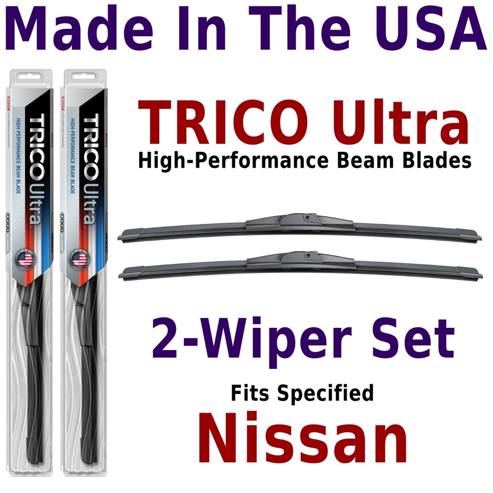 TRICO Ultra 2-Wiper Blade Set for Nissan 2013-2016 - Buy American Made-image