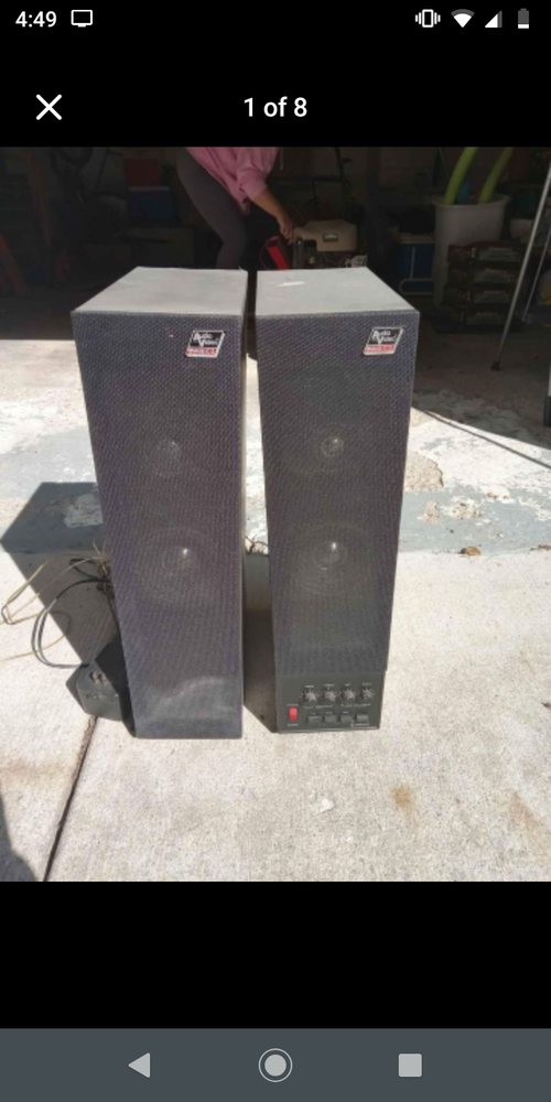 vintage ambico speakers Perfect condition