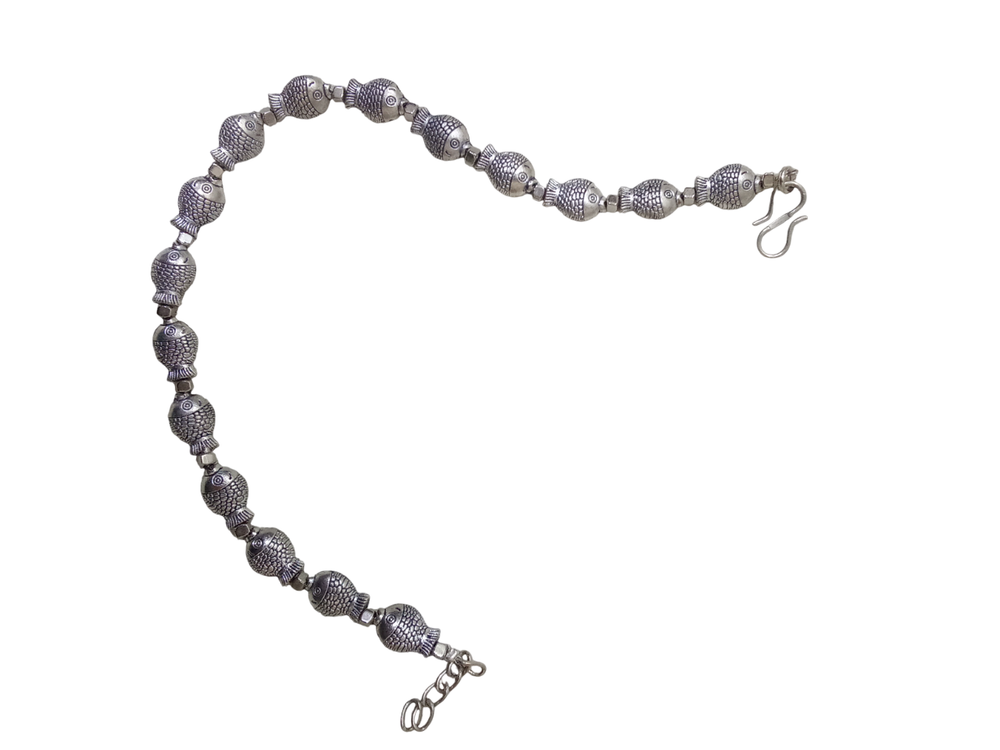 Women Brass Oxidised Girls Payal Pajeb Fashion Anklets Indian Traditional-image