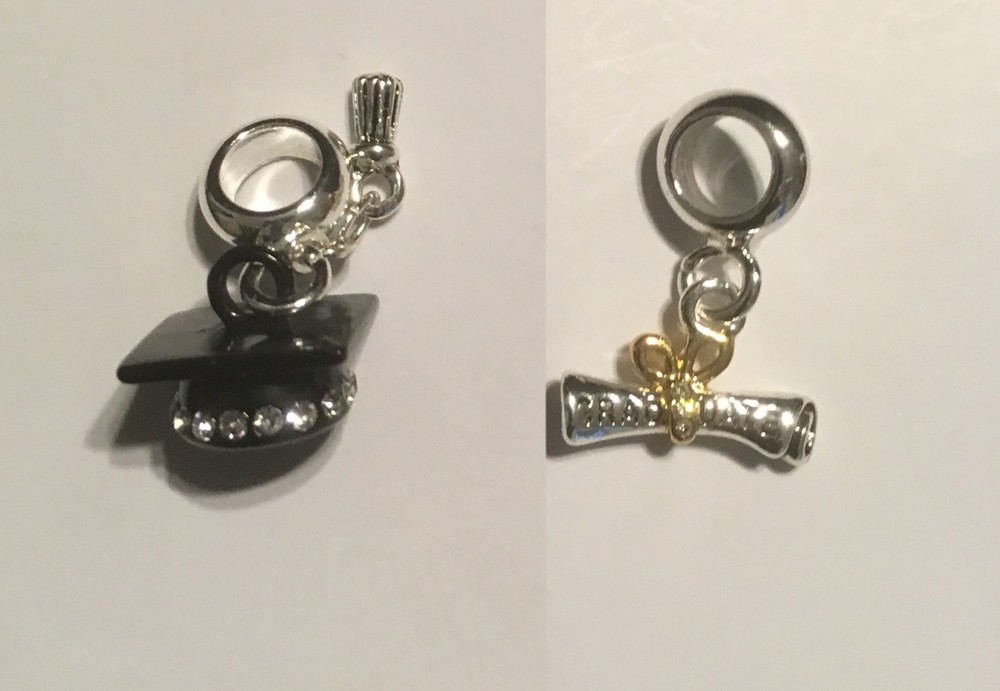 DaVinci Graduation Charm – Cap or Diploma – Bulk Discounts Available-image