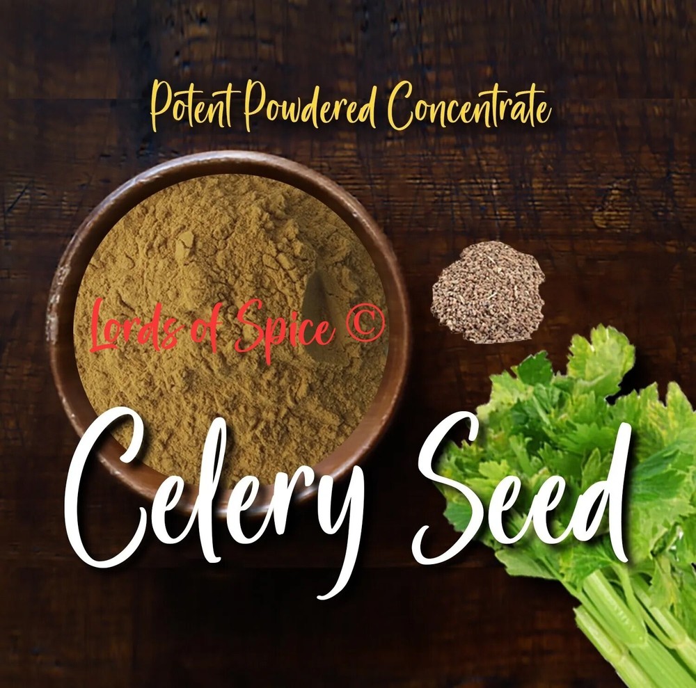 Celery Seed Powder Pure Concentrate Spice 56g Pure Premium USA