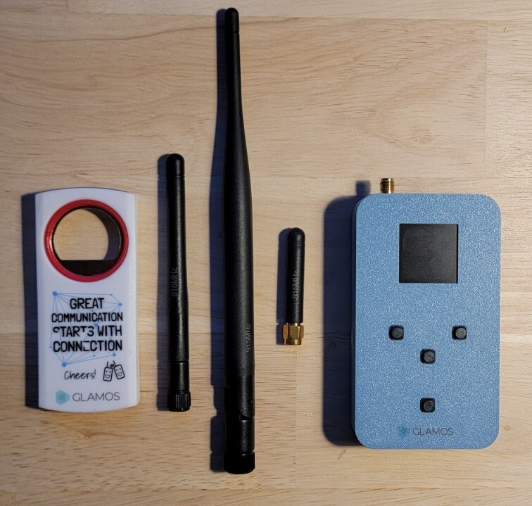 GLAMOS WALKER HELIUM TESTING DEVICE US 915MHz IOT LoRaWAN ANTENNA TESTER DATA-image