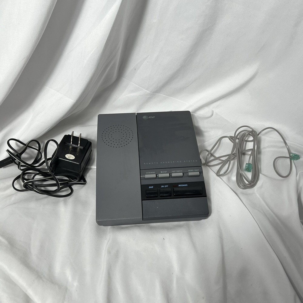 Vintage AT&T Remote Answering System Machine #1306 With Box used