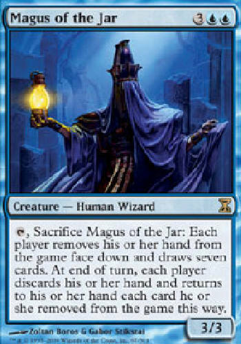 MAGUS OF THE JAR X4 Time Spiral MTG Magic the Gathering Cards DJMagic