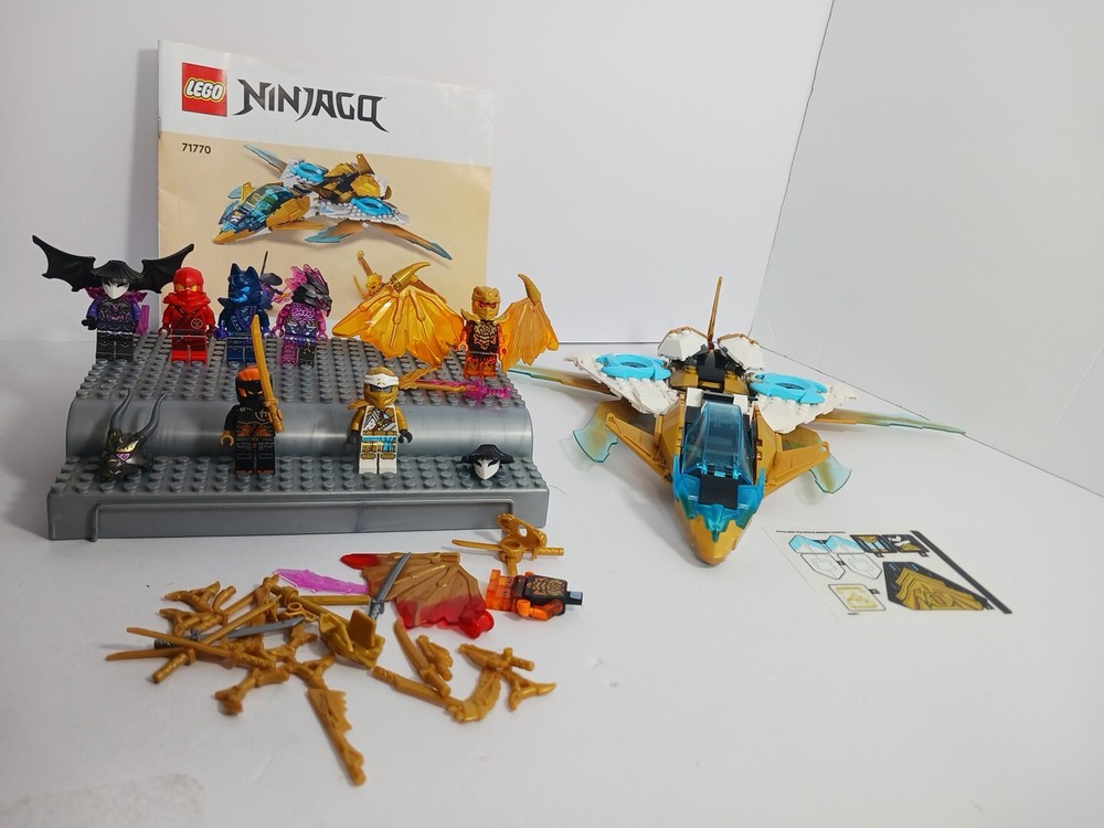 LEGO NINJAGO Zane's Golden Dragon Jet 71770 with Minifigures