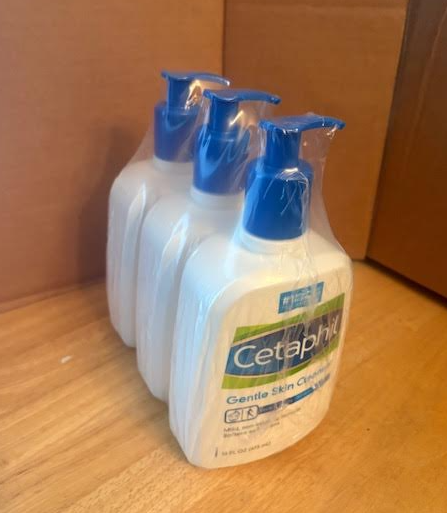 Cetaphil Gentle Skin Cleanser for Face & Body 16oz 3-Pack