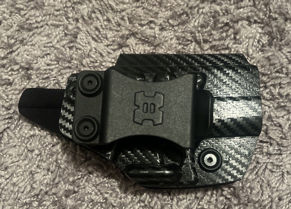 Houston IWB Kydex Gun Holster with Soft Suede Inner Lining for Glock 26/27/33