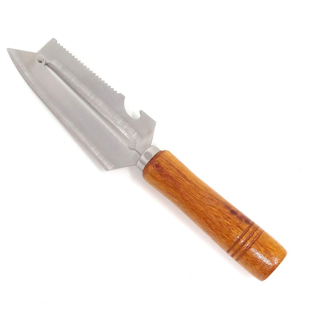 Honbay Sharp Multifunctional Stainless Steel Wooden Handle Knife Fruits Peele...