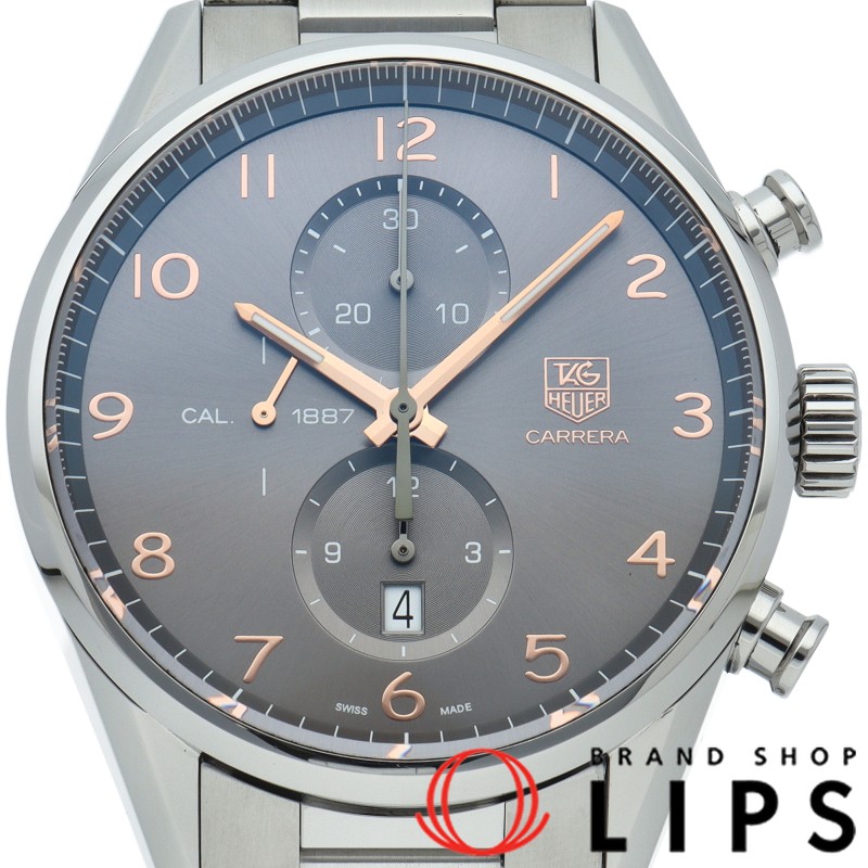 TAG Heuer Carrera Calibre 1887 Chronograph Men's Stainless Steel Watch CAR2013 BA0799