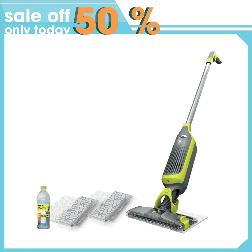 Shark® VACMOP™ Cordless Hard Floor System with Disposable VACMOP™ Pad, VM200