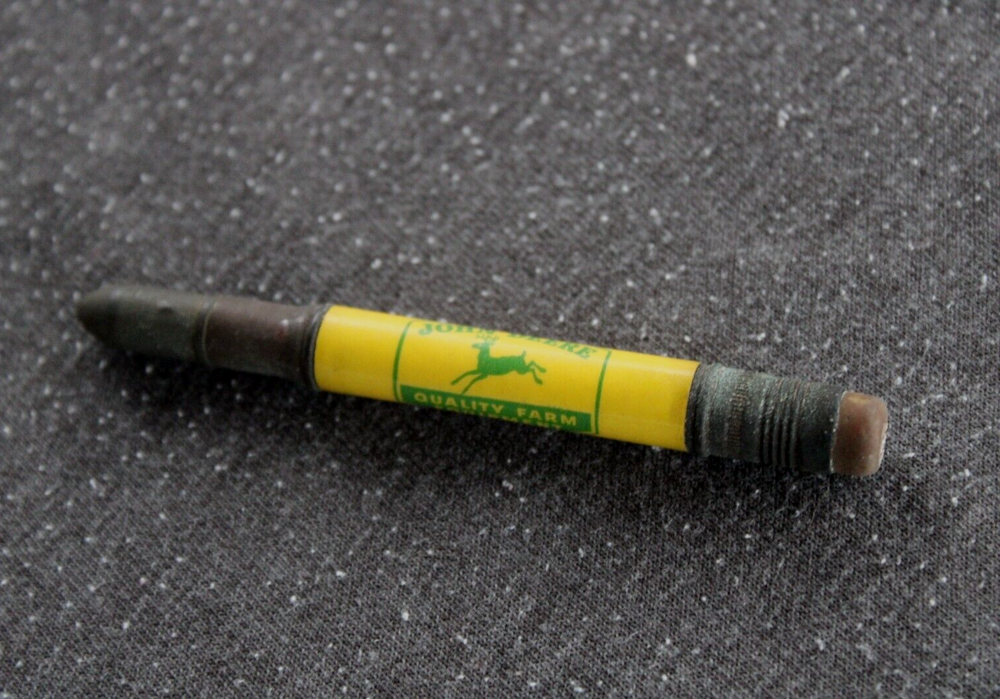 1950s John Deere Dealer Hudson Hill Olney IL Vintage Bullet Pencil