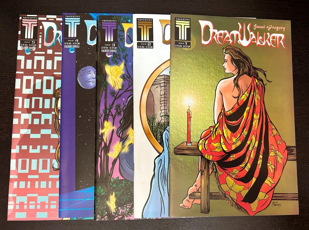 DREAMWALKER #1-5 (Tapestry Comics 1996) -- #1 2 3 4 5 (of 6) -- Near FULL Set