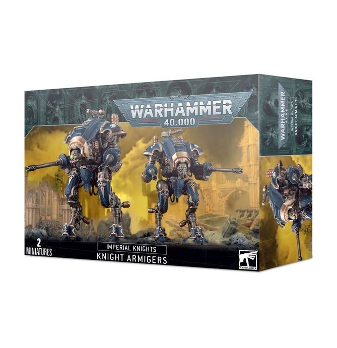 GW WARHAMMER 40k IMPERIAL KNIGHTS: KNIGHT ARMIGERS / ARMIGER HELVERINS 54-20 NEW