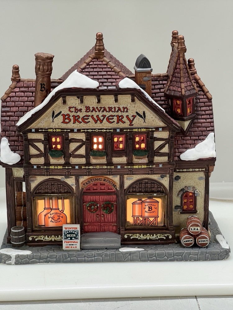 Lemax Retired 2015 Bavarian Brewery 28162 Rare Mint Condition