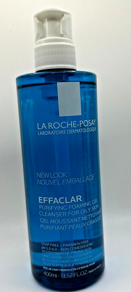 La Roche Posay Effaclar Foaming Gel Facial Wash for Oily Skin 400ml *NEW*