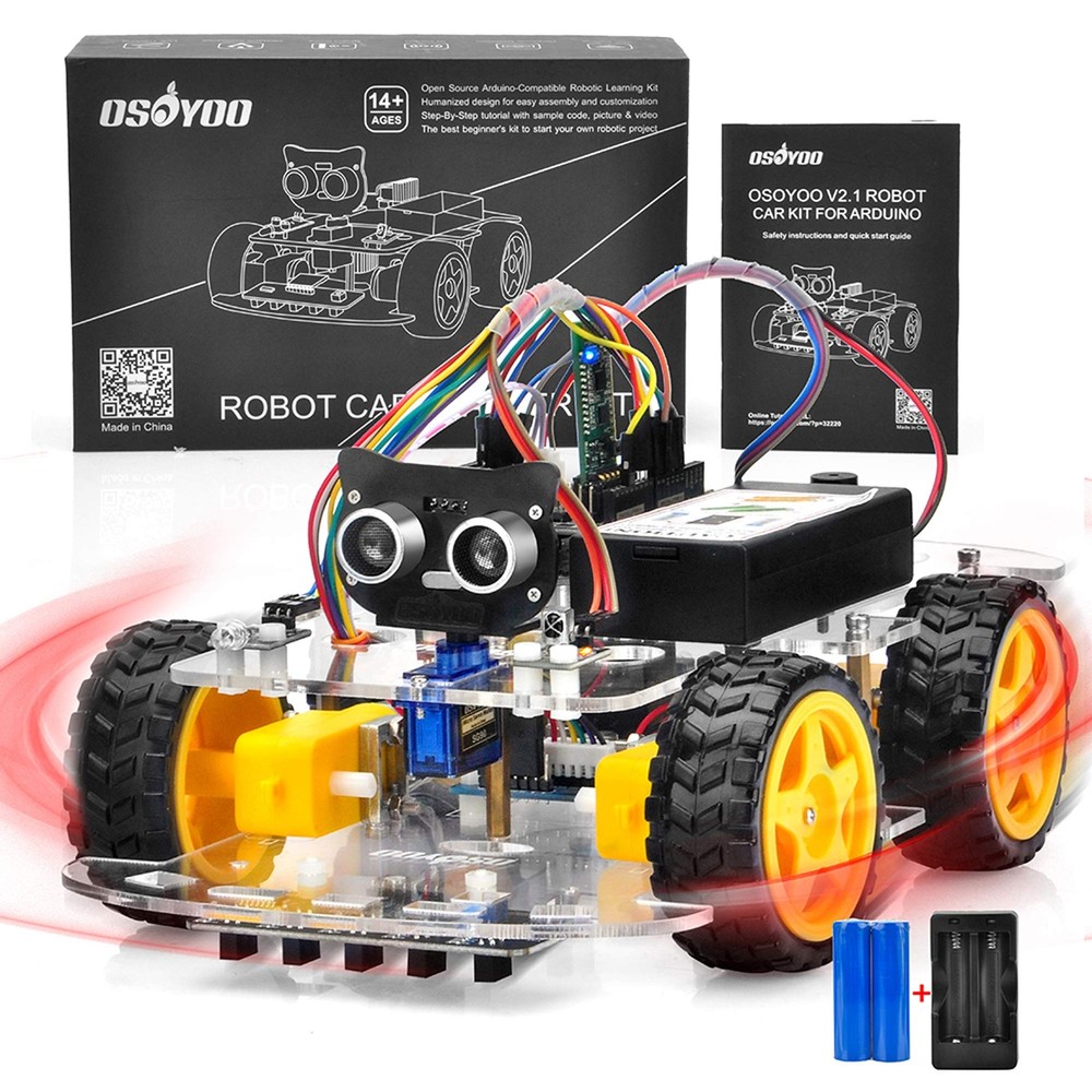 OSOYOO V2.1 Smart IOT Robot Car Kit for Arduino - Early STEM Education for Be...-image