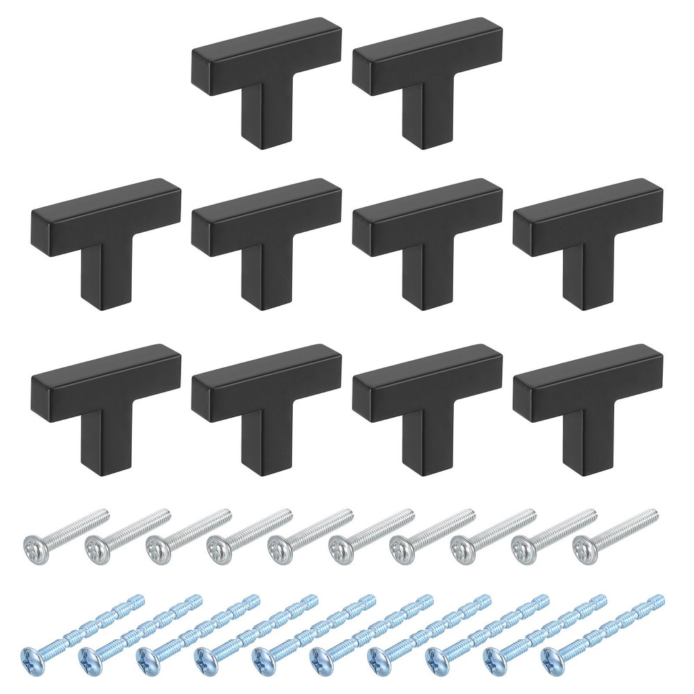 10 Pack Single Hole Cabinet Handles,  2