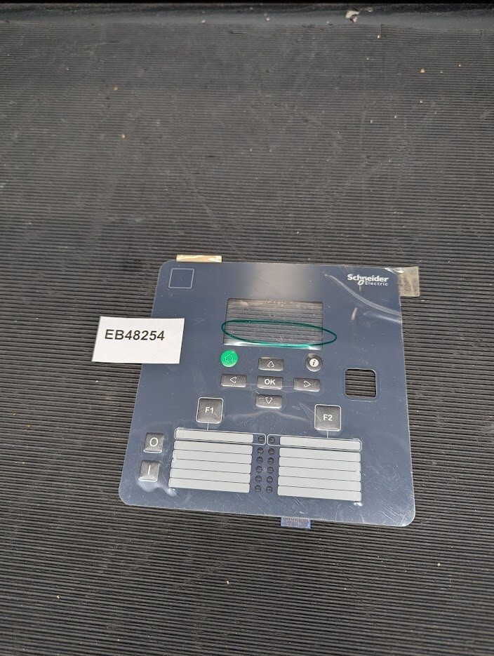 Schneider Electric HMI Control Panel Membrane - Touch Keypad Replacement - Used