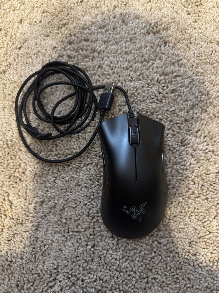 Razer DeathAdder Essential Wired Gaming Mouse with 6400 DPI Precision