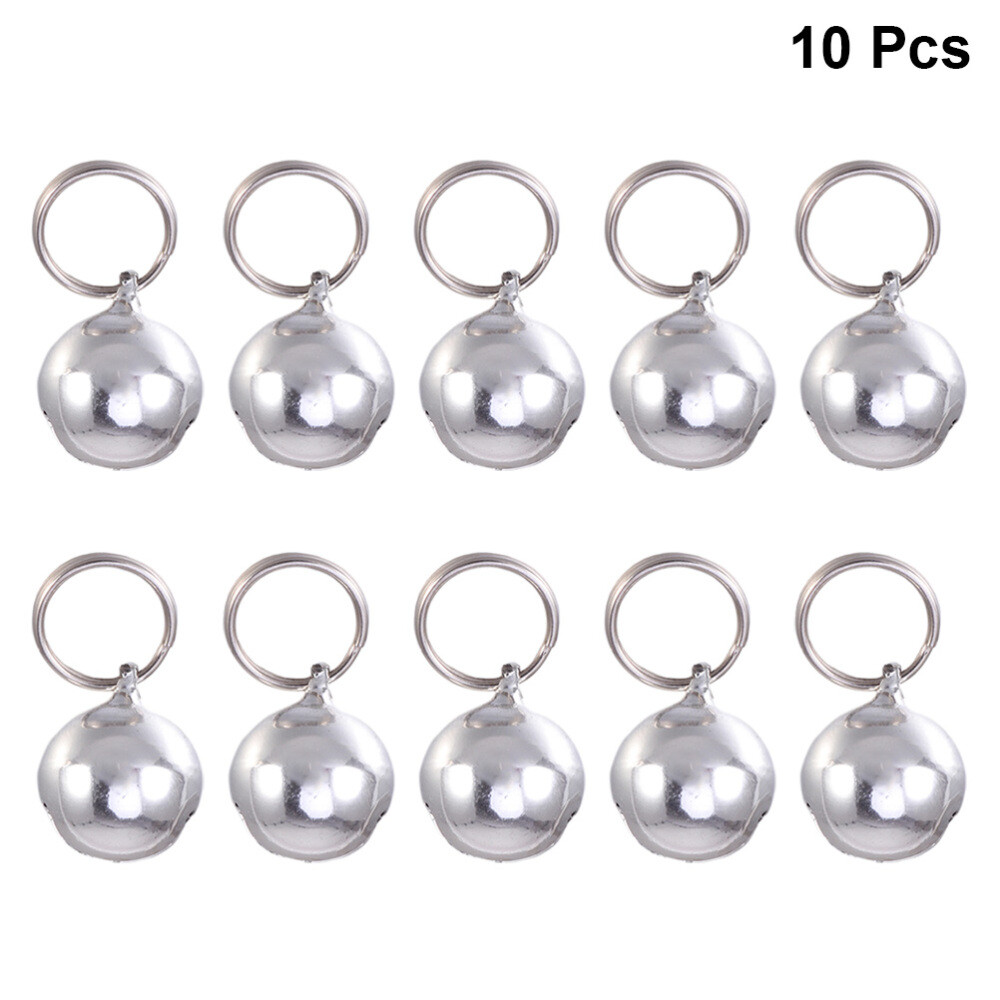 10 Pcs Dog Door Bell Dog Necklace Bells Loud Pet Bells Dog Bell Door