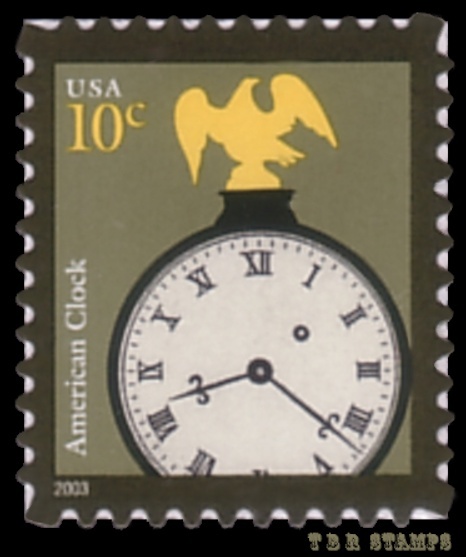 Scott 3757b American Clock 10c Tagging Variety Design Series 2014 MNH - Buy Now-image