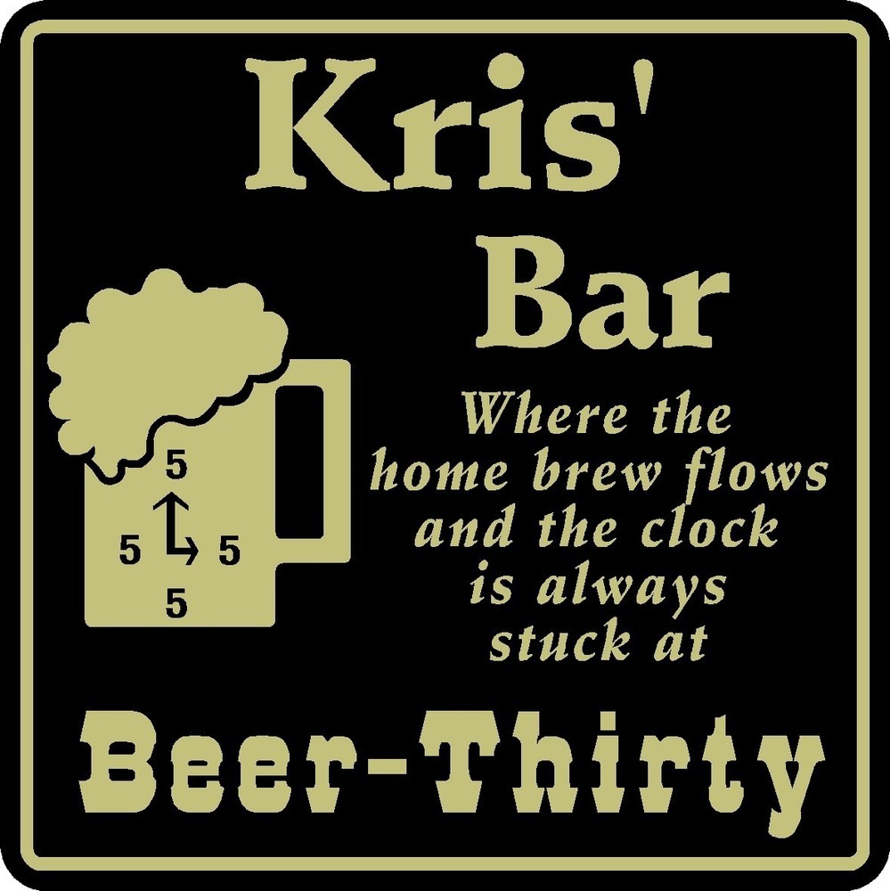 Personalized Home Brew Beer Sign #35 for Man Cave Bar Pub Gift USA Made-image