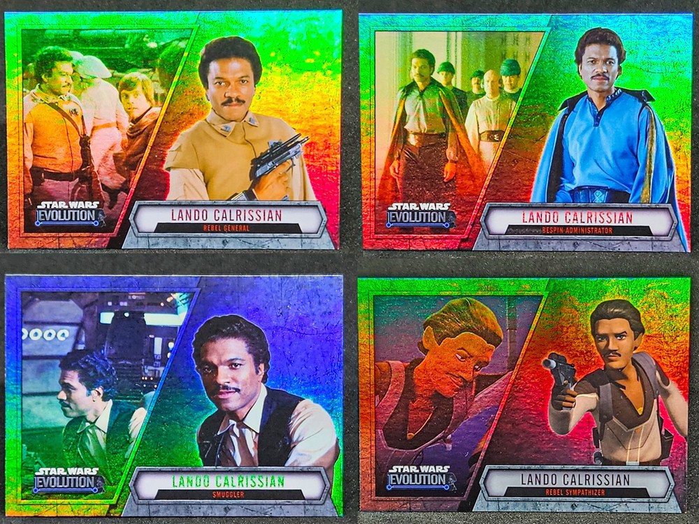 LANDO CALRISSIAN 2016 Star Wars Evolution Foil 63 - 66