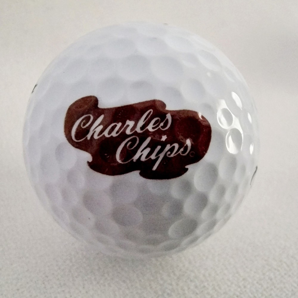 Charles Chips Logo Golf Ball