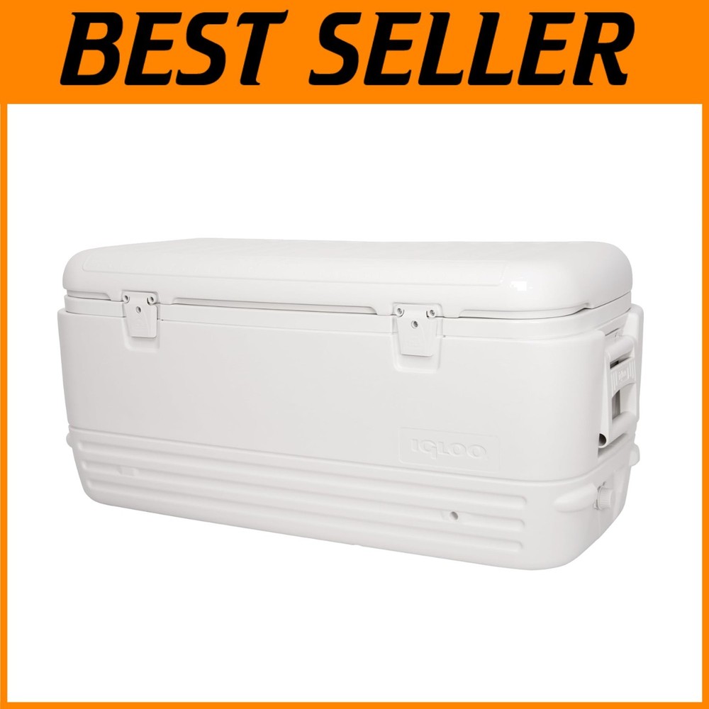 Igloo 120 Qt Hard Cooler - Camping Essential