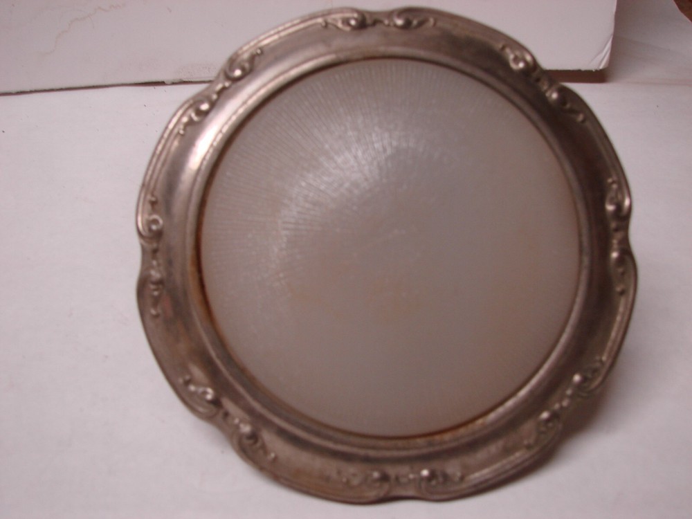 LENTE DE LUZ DOMO INTERIOR Y ANILLO DE AJUSTE OLDSMOBILE 1928 1929 1930