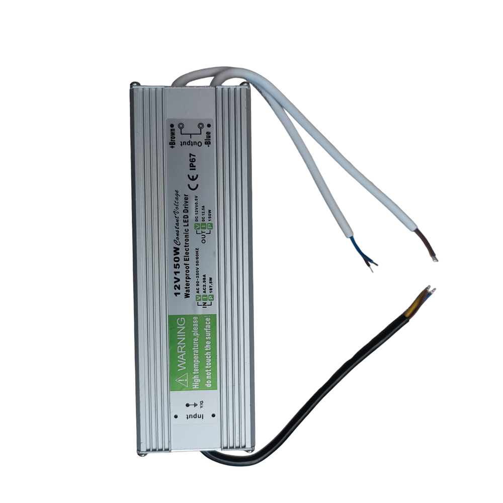 Led Transformer Outdoor Driver Power Supply 230V - 12V 12.5A 150W