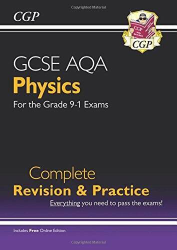 New Grade 9-1 GCSE Physics AQA Complete Revision  Practice with Online  - GOOD
