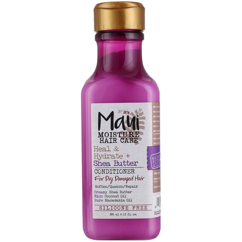 Maui Moisture Hydrating Shea Butter Conditioner 6 Pack for Damaged Hair