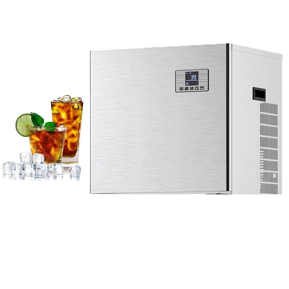 Commercial Ice Maker 550lbs Daily Self-Cleaning Industrial Machine