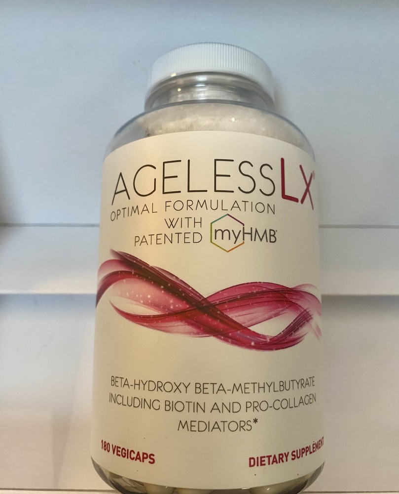 Ageless LX Dietary Supplement with HMB Capsules—30 day supply AMAZING DEAL!!!