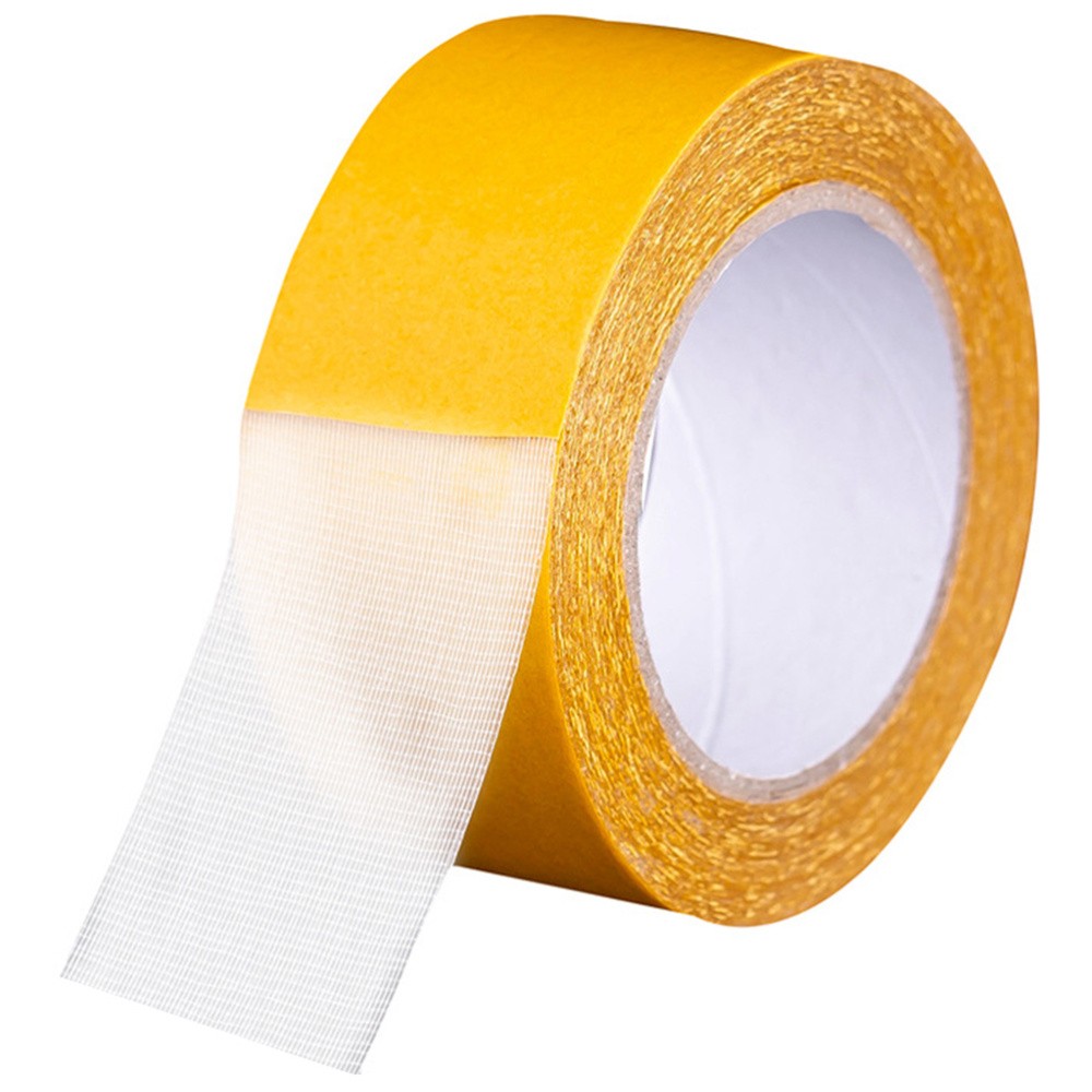 Double-Sided Carpet Tape for Rugs - Strong Cloth-Based Adhesive