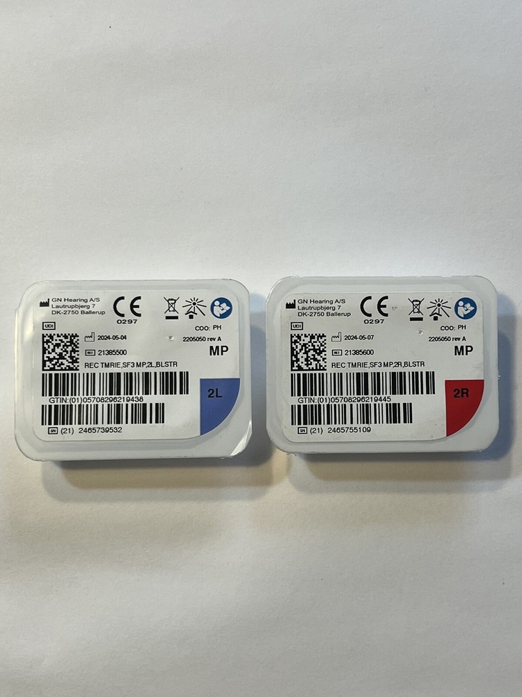 GN Resound  One Surefit 3-MP Receiver Size 2L/2R.. Brand New..Omina Nexia