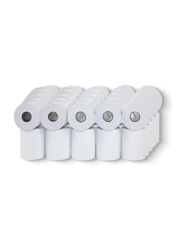 2 1/4 x 56ft Thermal Paper Roll – Case of 30 or 50 Rolls for Receipt Printing  