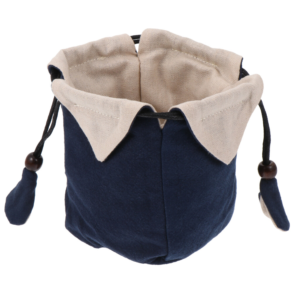 1pc drawstring storage bag Teaware Storage Bag Teacups Bag Teaware Travel Pouch