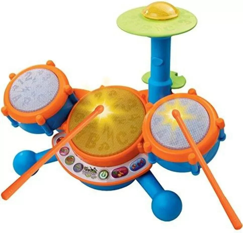 Educational Toys For 2 Year Olds Baby Kids Toddlers Boy Girl Learning Drum Set