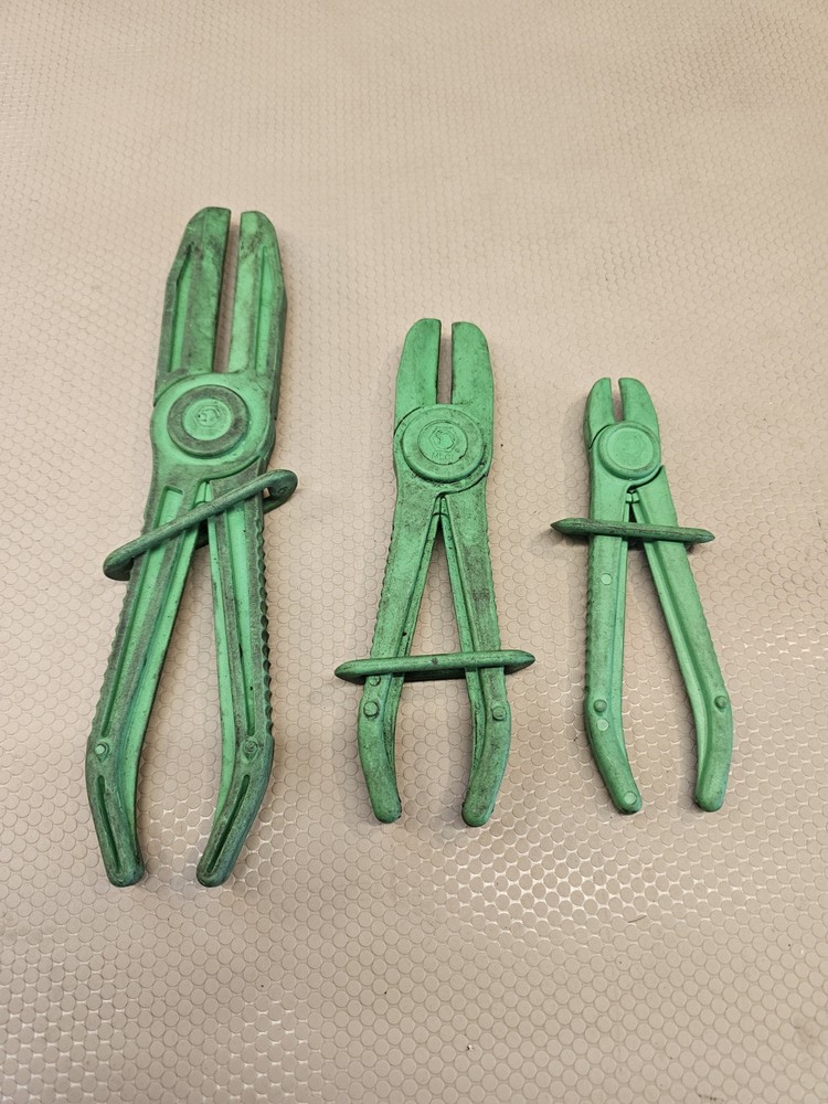 Matco Tools Green Locking Hose Shut Off Pinch Plier Set