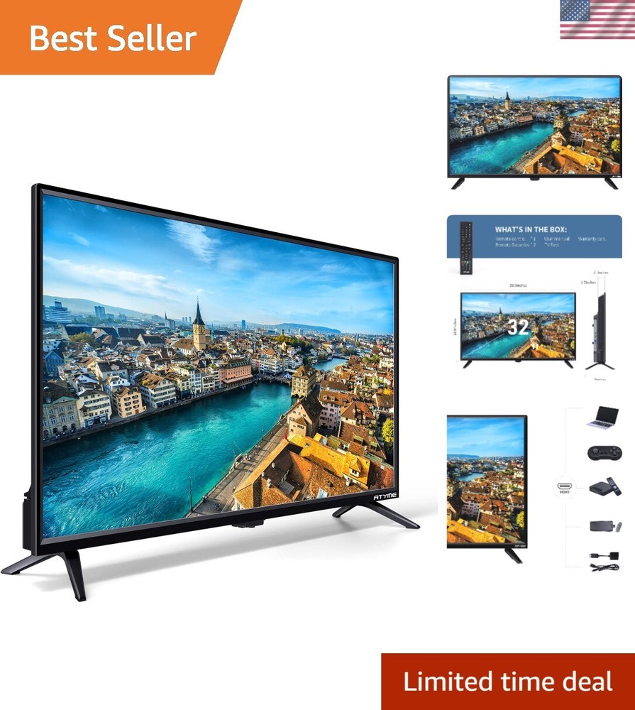 Compact 32-Inch High Definition LED TV - Smart Choice for Home Entertainment