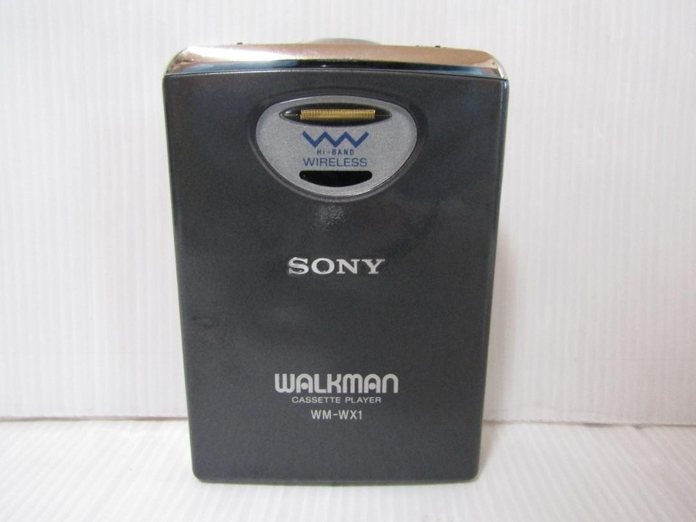 JUNK Sony Walkman WM-WX1 Dual Cassette Player AS-IS For Parts Repair