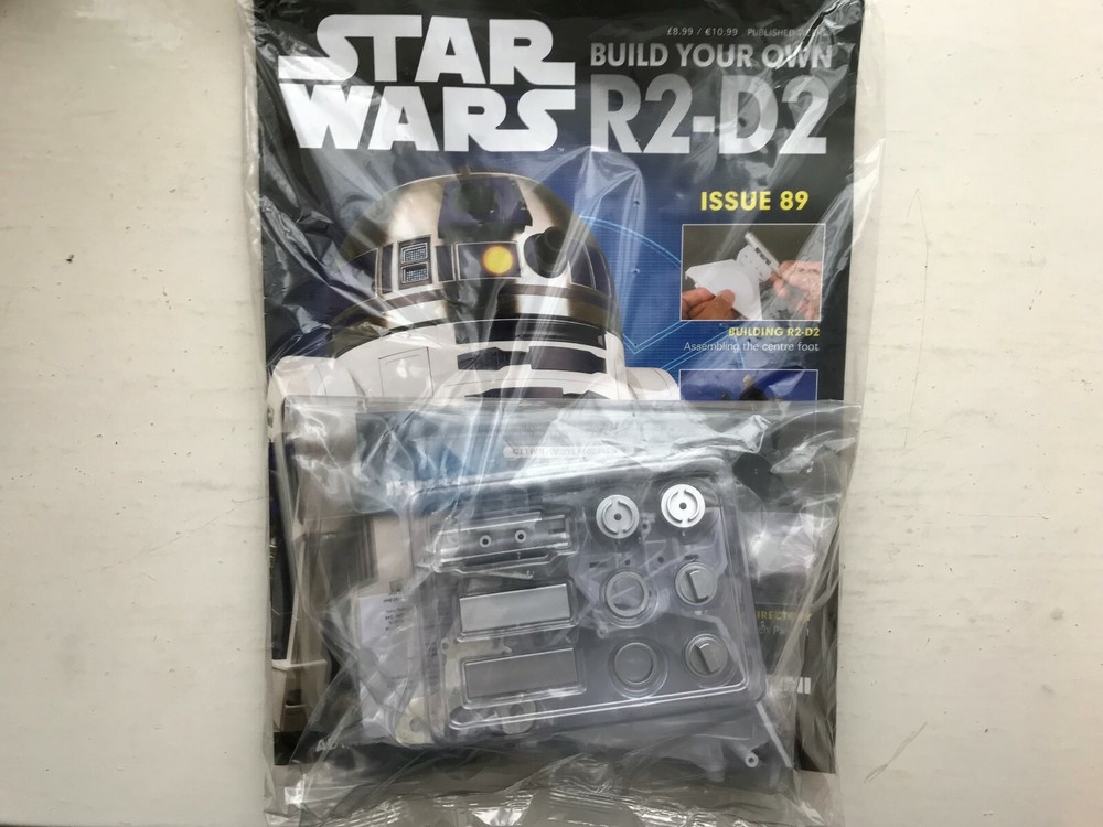 1:2 SCALE DEAGOSTINI STAR WARS BUILD YOUR OWN R2-D2 ISSUE 89 COMPLETE WITH PART