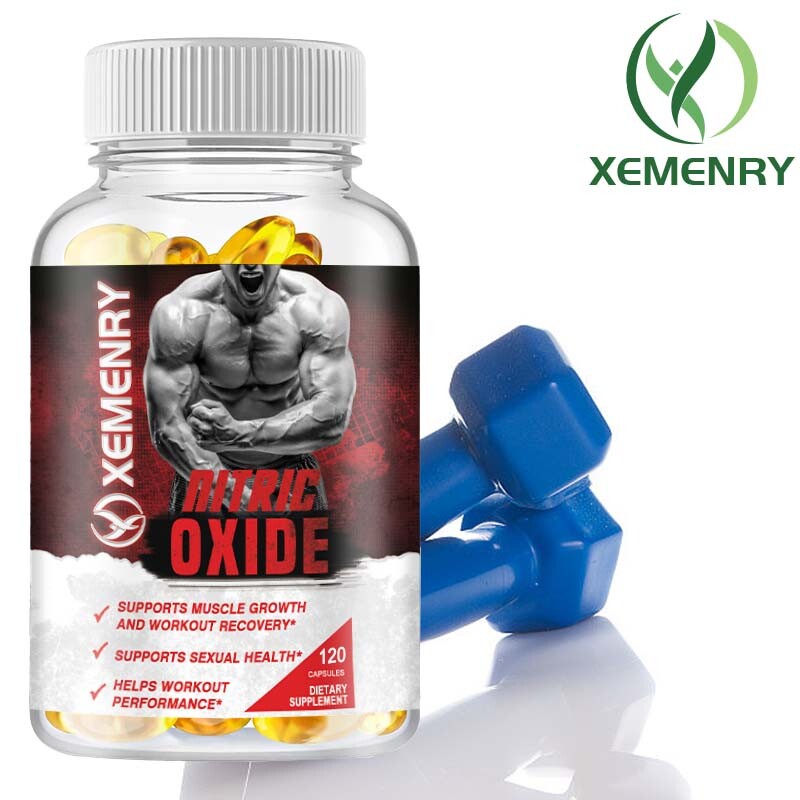 Nitric Oxide - L-Arginine, Testosterone Booster, Blood Circulation, Men's Health