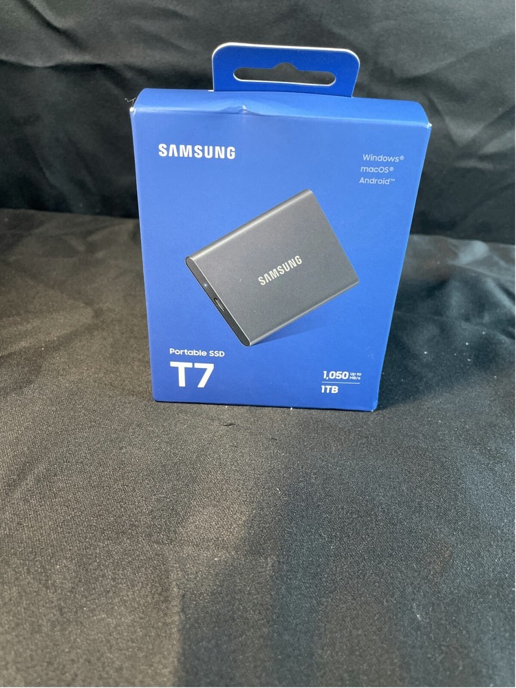 Samsung MU- PC1TOT Password Protection 2 Meters Drop Resistance T7 Portable SSD-image