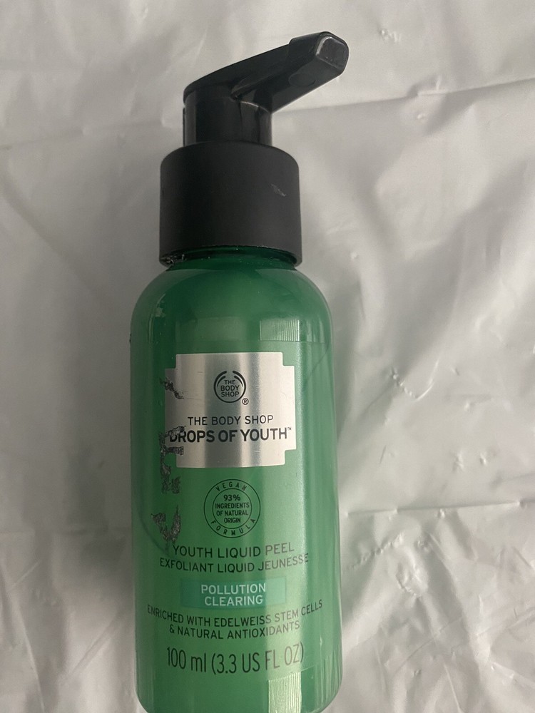The Body Shop Drops of Youth Liquid Peel Pollution Clearing (3.3 oz/ 100 ml) NEW
