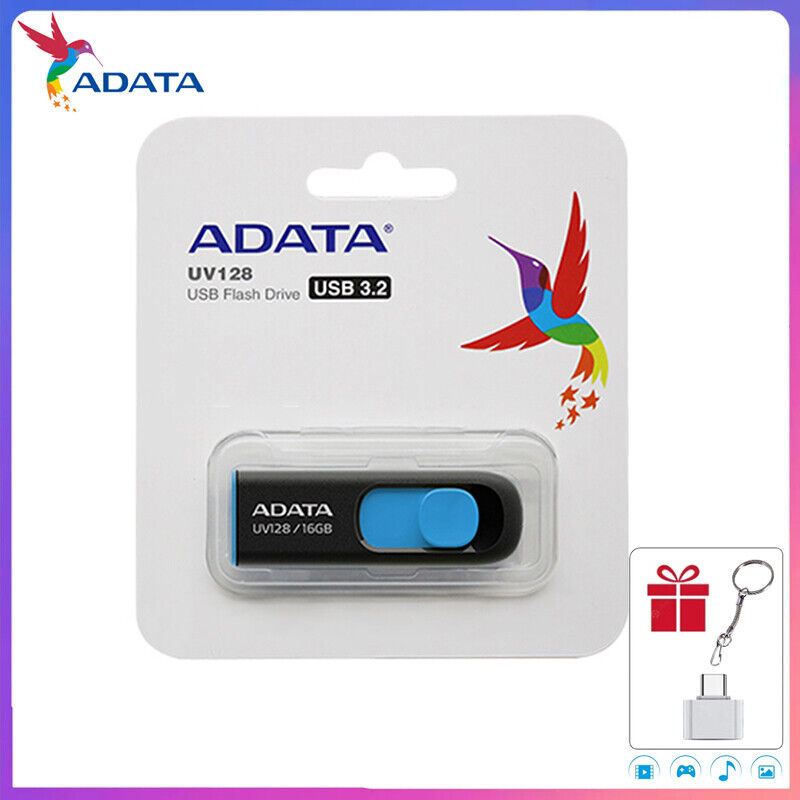 ADATA UV128 256G UDisk USB3.2 Gen1 Flash Drive Memory Thumb Stick Storage Device
