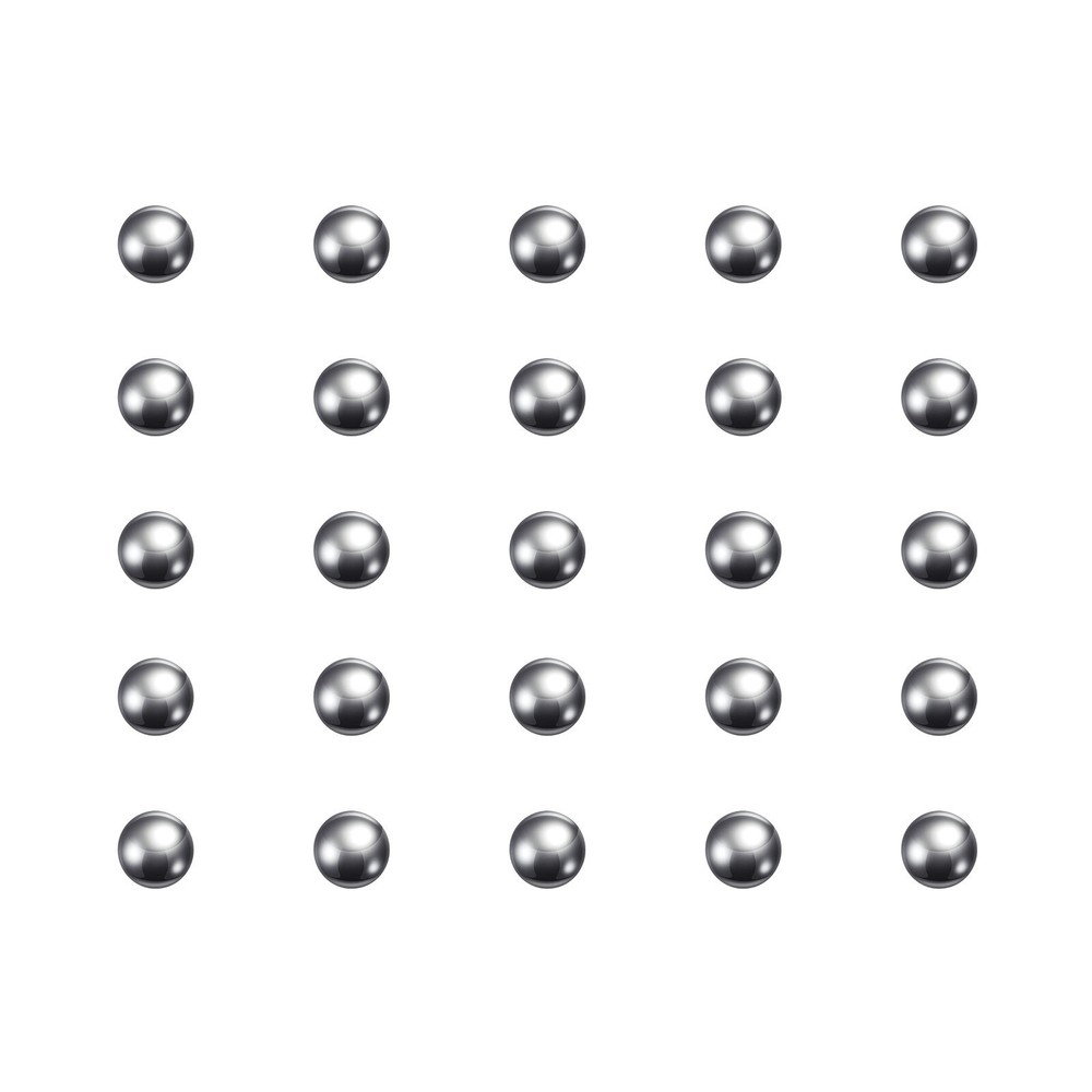 350pcs Precision Balls 2mm Diameter 316L Stainless Steel for Bearings