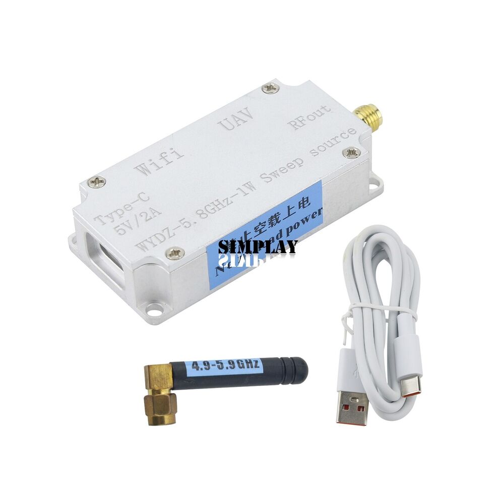 QBD-RF-5.8G Wifi Bluetooth Sweep Signal Generator Module VCO RF Signal Source 5V